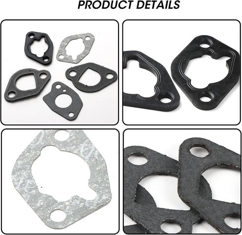 Predator Hemi 212 Carburetor Exhaust Intake Gasket Kit, Small Engine Carb Head Gaskets Material Compatible with 196cc 212cc GX160 GX200 Power Equipment (212cc/GX160 Full Gasket Set) in Saudi Arabia