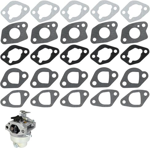Predator Hemi 212 Carburetor Exhaust Intake Gasket Kit, Small Engine Carb Head Gaskets Material Compatible with 196cc 212cc GX160 GX200 Power Equipment (212cc/GX160 Full Gasket Set) in Saudi Arabia