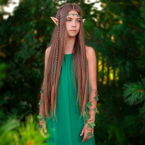 FRESHME Ivy Arm Wraps - 2 PCS Poison Ivy Costume Forest Mother Nature Costume for Women Adults Renaissance Accessories in Saudi Arabia