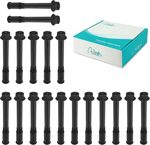 18PCS Cylinder Head Bolt 19013-03450 for Kubota Engine V2403 V2203 V2003 V1903 V1902 1901303450 in Saudi Arabia