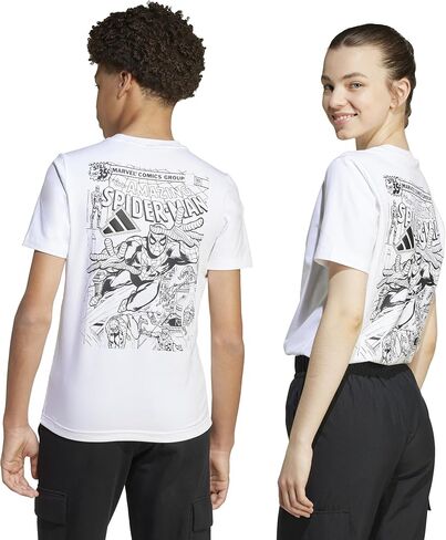 adidas Boys' Marvel Graphic T-Shirt in Saudi Arabia