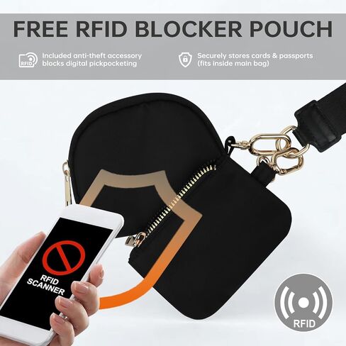 Bum Bag Crossbody Bags for Women Fashion Waist Packs Large Fanny Packs Belt Bag Checkered Purse Handbags Wallets Purses Trendy Shoulder Bag (Black-new, One Size) in Saudi Arabia