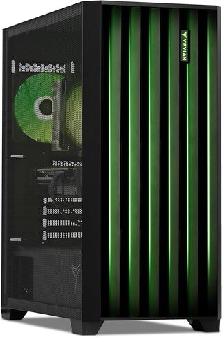 YEYIAN Gaming PC Yumi Desktop • Intel Core i5 12400F 4.4 GHz • NVIDIA RTX 4060 Ti • 1TB NVME SSD • 16GB DDR5 RAM 5600 • 650W Gold PSU • B760 Motherboard • Windows 11 Home 64-bit in Kuwait