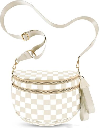أكياس Crossbody المتقاطعة للنساء ، أكياس كبيرة من النايلون بوم بالإضافة إلى الحجم كيس حزام حزمة حبال فاني الحزمة للنساء ، in Kuwait