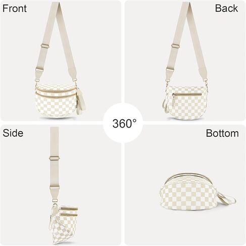 أكياس Crossbody المتقاطعة للنساء ، أكياس كبيرة من النايلون بوم بالإضافة إلى الحجم كيس حزام حزمة حبال فاني الحزمة للنساء ، in Kuwait