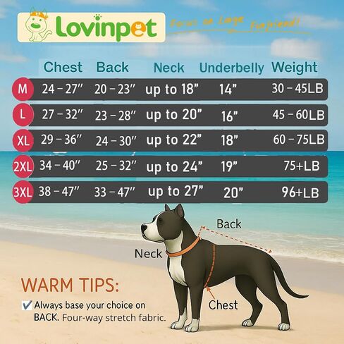 LovinPet Lovinpet Dog Pajamas Large - ملابس الكلاب الكبيرة، ملابس ما بعد الجراحة، بيجامة بلوفر للكلاب من القماش خفيف الوزن، طباعة زهور برية بحرية، بيجامات Pitull، تغطية كاملة للكلاب، أزرق أخضر L in Kuwait