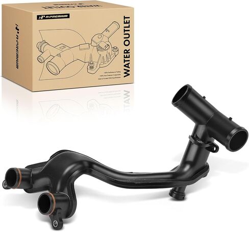 A-Premium Water Pump Outlet Thermostat Crossover Pipe Tube Compatible with Land Rover - Range Rover/Range Rover Sport/LR4 2010 2011 2012 2013 in Saudi Arabia