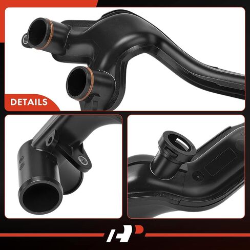 A-Premium Water Pump Outlet Thermostat Crossover Pipe Tube Compatible with Land Rover - Range Rover/Range Rover Sport/LR4 2010 2011 2012 2013 in Saudi Arabia