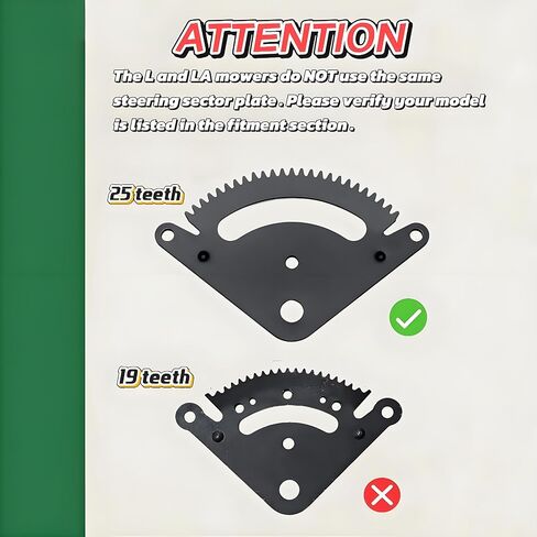 طقم إعادة بناء قطاع التوجيه بين John Deere L100 L107 L110 L118 L108 L111 G110 L130 L120 Serie Lawn Gructors يحل محل# GX20052BLE in Kuwait
