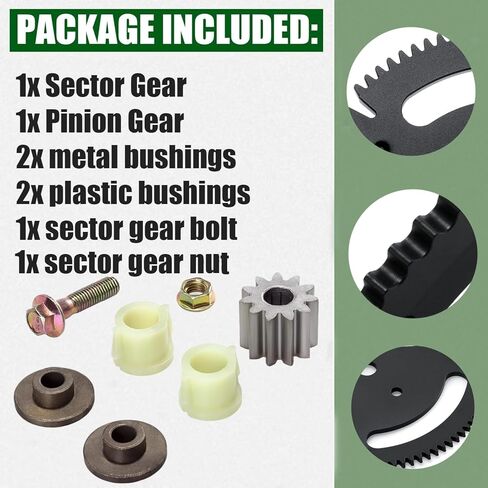 طقم إعادة بناء قطاع التوجيه بين John Deere L100 L107 L110 L118 L108 L111 G110 L130 L120 Serie Lawn Gructors يحل محل# GX20052BLE in Kuwait