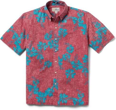 Reyn Spooner Men's 50th State Floral Hawaiian Aloha Shirt - Button Front in Saudi Arabia