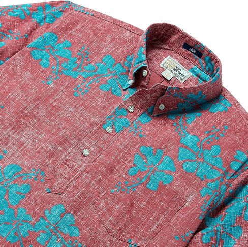 Reyn Spooner Men's 50th State Floral Hawaiian Aloha Shirt - Button Front in Saudi Arabia