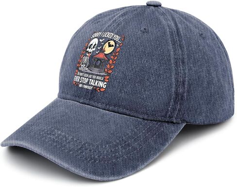 Sorry I Licked You You Didn’t Seem Like You Would Hat for Womens Stylish Washed in Saudi Arabia