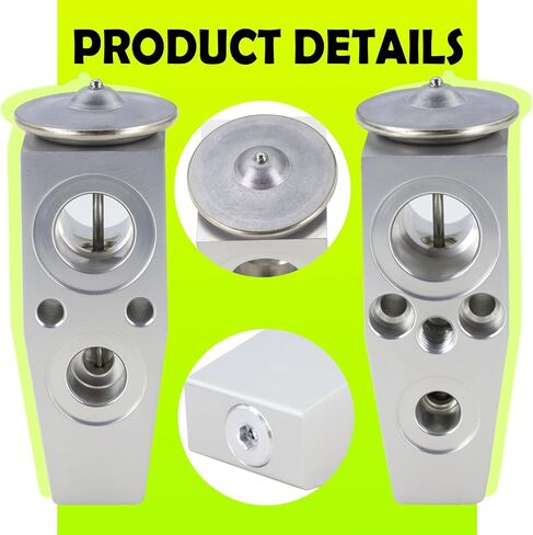 15-51325 A/C Expansion Valve with Seals and bolts Compatible with 2007-2018 Chevy Cheyenne 2014-2016 Chevy Silverado 1500 2500 Suburban Tahoe Gmc Sierra 1500 2500 3500 Yukon Replaces EX9745C 22989959 in Kuwait