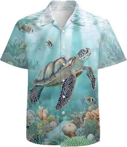 ريد اللهب رجالي قميص هاواي 3D Graphic aloha قميص الزر الزر أسفل القمصان غير الرسمية قصيرة الأكمام الشاطئية للرجال in Kuwait