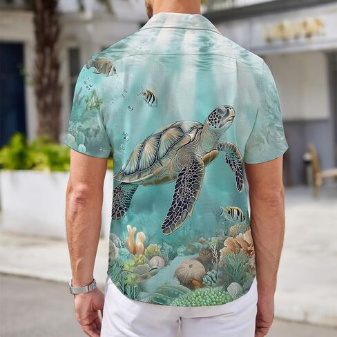 ريد اللهب رجالي قميص هاواي 3D Graphic aloha قميص الزر الزر أسفل القمصان غير الرسمية قصيرة الأكمام الشاطئية للرجال in Kuwait