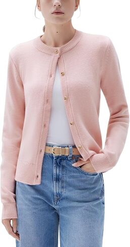 Suuksess Women chunky cashmere cardigan sweet -extensters strendy fall fashion up up long sleeve knit outfits in Saudi Arabia