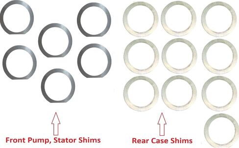 Shims ، Prump Pump & الخلفية النهائية ، يناسب GM Th350/Th350c/Th250/Th250/Thm-350/250-C in Kuwait