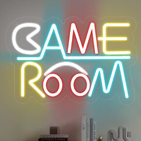 Neonawall Babe Cave Casery Neon Sign ، USB LED Neon Light Wall Art ، Dimmable Light Up Sign for Bedroom Baby Room Decor in Kuwait