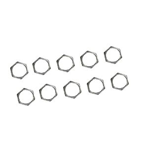 10pcs موصل لوحة NUT 4460470 JL-4460470 FITS لمعدات الوصول JLG استبدال الأجزاء in Kuwait