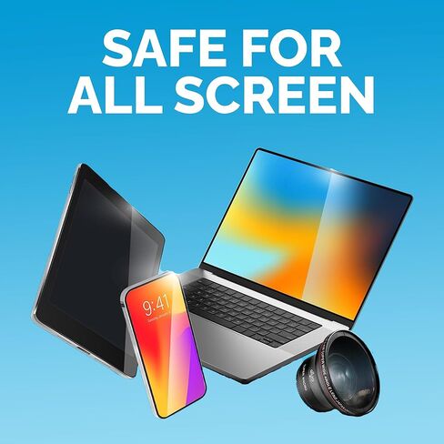 Clothible Cleaning Cloths 6 Pack-6 × 7 بوصة من العدسات والنظافة الخالية من الوبر-النظارات ، الكاميرا ، الهاتف ، الكمبيوتر اللوحي ، التلفزيون-3 رمادي داكن و 3 أبيض-ملفوف بشكل فردي ، خالي من الخدش ، خالي من الخطوط ، قابلة لإعادة الاستخدام in Kuwait