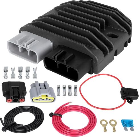 SCITOO FH020AA 1D7-81960-00-00 31600-MGZ-J01 Front,Left Voltage Regulator Rectifier 2013-2014 for Honda CB1100 2013-2017 for Honda CB500F 2014-2017 for Honda CB500X 2013-2017 for Honda CBR500R in Saudi Arabia