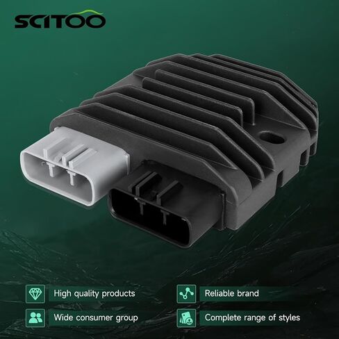 SCITOO FH020AA 1D7-81960-00-00 31600-MGZ-J01 Front,Left Voltage Regulator Rectifier 2013-2014 for Honda CB1100 2013-2017 for Honda CB500F 2014-2017 for Honda CB500X 2013-2017 for Honda CBR500R in Saudi Arabia