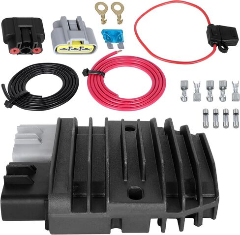 SCITOO FH020AA 1D7-81960-00-00 31600-MGZ-J01 Front,Left Voltage Regulator Rectifier 2013-2014 for Honda CB1100 2013-2017 for Honda CB500F 2014-2017 for Honda CB500X 2013-2017 for Honda CBR500R in Saudi Arabia