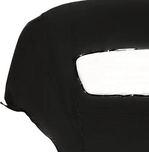 KUAFU Convertible Soft Top Replacement Compatible with 2005-2014 Ford Mustang, Soft Roof with Clear Heated Glass Window, Premium Grade Black Sailcloth Vinyl in Saudi Arabia