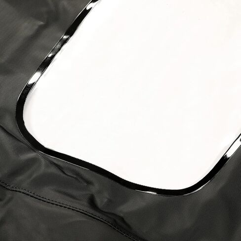 KUAFU Convertible Soft Top Replacement Compatible with 2005-2014 Ford Mustang, Soft Roof with Clear Heated Glass Window, Premium Grade Black Sailcloth Vinyl in Saudi Arabia