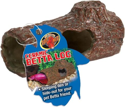 Zoo Med Ceramic Betta Log Small in Saudi Arabia