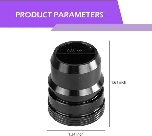 SLIMI 1 PC Blow Off Valve Mod Plug, Billet Pressure Relief Valve Plug, 3.5L 2.7L VTA Pressure Relief Valves Module Plug, Compatible with 13-21 Ford F150 Ecoboost (Black) in Kuwait