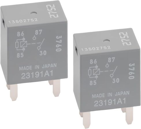 2Pcs Multi-Purpose Relay OEM 13502752, 12VDC 30A 4 Pins Horn Fuel Pump Relay Compatible for GM Chevy Cadillac Seville SLS SRX CTS ATS in Kuwait