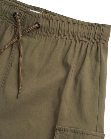 DKNY Boys' Shorts - Classic Fit Woven Twill Cargo Shorts - Pull On Shorts for Boys (8-20) in Kuwait