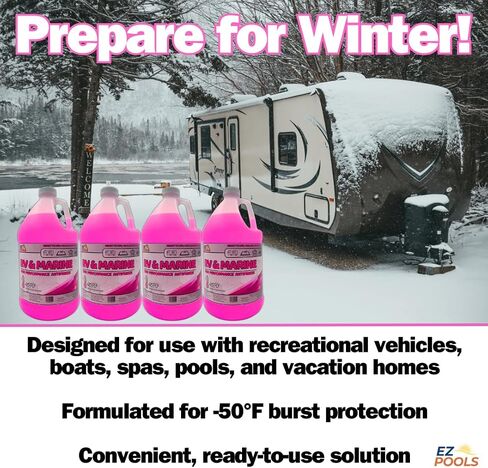 Splash RV/Marine Antifreeze | 2-Pack | -50 Point Freezing (F) | 2 Gallon, ‎SPLASH-RV-2-PACK in Saudi Arabia