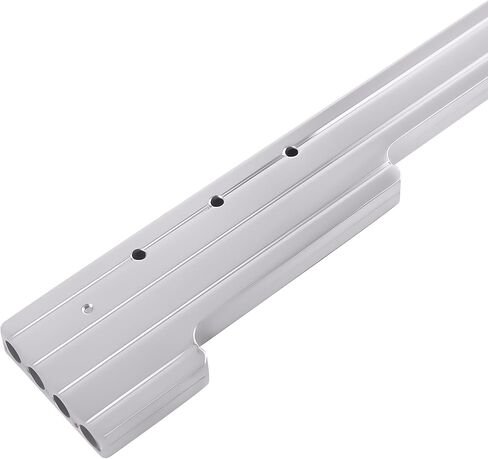 maXpeedingrods Spark Plug Wire Looms Separator Holders Fit for Chevy SBC 350 Small Block V8 Engine Silver in Saudi Arabia
