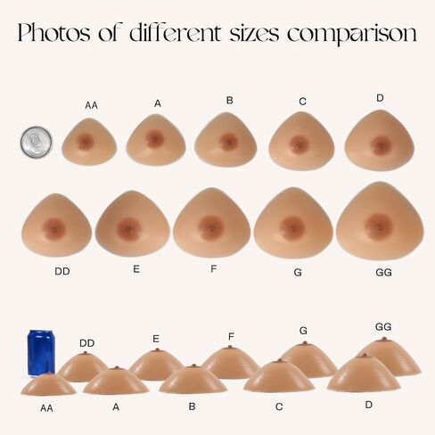 Vollence Triangle Silicone Breast Forms Fake Boobs Prosthetic Breast for Mastectomy in Saudi Arabia