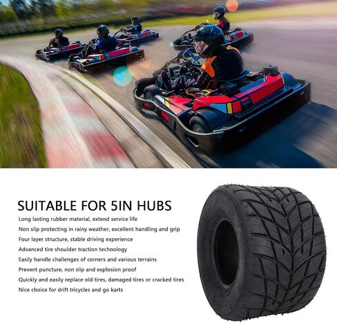 عجلات ASIXXSIX 11x7.10-5 ATV ، اذهب إلى العجلة الخلفية للإطارات الخالية in Kuwait
