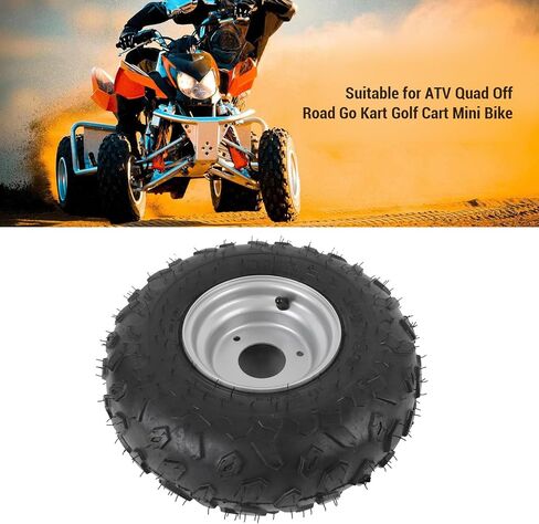 6 بوصة 145/70-6 145 × 70-6 إطارات ، دراجة مائية Quad ، الجر ، الجر لعربة KART على الطرق الوعرة ، الإطارات الداخلية التي لا الأناب in Kuwait