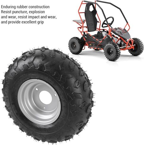 6 بوصة 145/70-6 145 × 70-6 إطارات ، دراجة مائية Quad ، الجر ، الجر لعربة KART على الطرق الوعرة ، الإطارات الداخلية التي لا الأناب in Kuwait