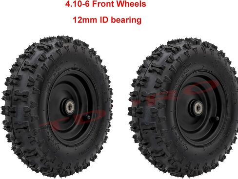 4.10-6 إطار تجميع الإطارات الأمامية إطارات عجلة 4.10x6 للدراجة الصغيرة Go Kart ATV Quad Scooter in Kuwait