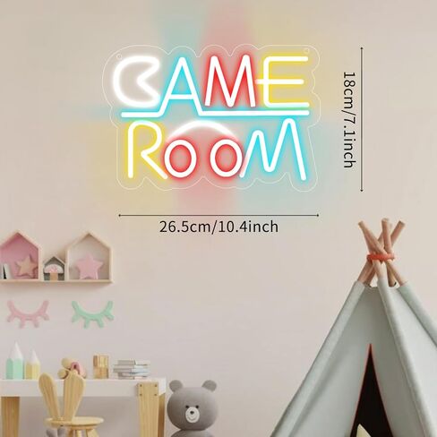 Neonawall Babe Cave Casery Neon Sign ، USB LED Neon Light Wall Art ، Dimmable Light Up Sign for Bedroom Baby Room Decor in Kuwait