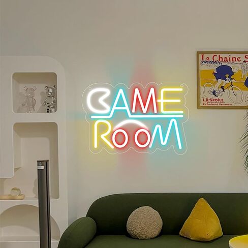 Neonawall Babe Cave Casery Neon Sign ، USB LED Neon Light Wall Art ، Dimmable Light Up Sign for Bedroom Baby Room Decor in Kuwait