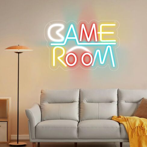 Neonawall Babe Cave Casery Neon Sign ، USB LED Neon Light Wall Art ، Dimmable Light Up Sign for Bedroom Baby Room Decor in Kuwait