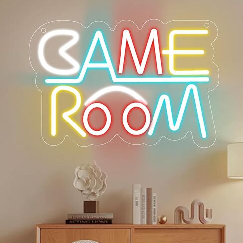 Neonawall Babe Cave Casery Neon Sign ، USB LED Neon Light Wall Art ، Dimmable Light Up Sign for Bedroom Baby Room Decor in Kuwait
