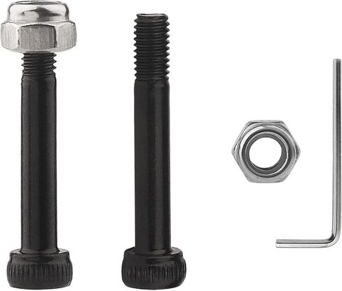 2 Set Replacement 74072 Auger Motor Shaft Nut & Bolt, Fit for Traeger, Z-Grills, Pit Boss, AC Pellet Grill Shaft Nut & Bolt of Auger Motor & Rec Tec and Most Wood Pellet Grills (2) in Kuwait