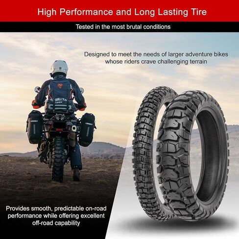 TUSK 2Track Adventure Tire Rear 140/80B-18 (70R) for Husqvarna 701 Enduro 2016-2024 in Saudi Arabia