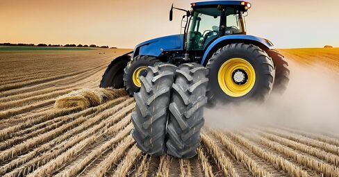 2 (اثنان)-11.2-24 إطارات الجرار R-1 8 Ply Ag Tractor HD Tires 11.2 24 مع أنابيب ثقيلة الخدمة in Saudi Arabia