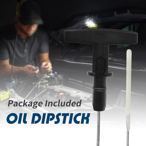 68005326AA Engine Oil Indicator Dipstick, Replacement for Dodge Ram 2500 3500 4500 5500 Truck 2007-2022 6.7L Diesel Engine in Saudi Arabia