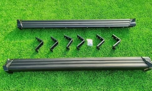 2PCS Running Boards for Benz W464 G-Class W463 G63 G350 G500 2019-2025 Side Steps Complete Kit Car Nerf Bar New Upgrade B&S Panel with Anti-Slip Particles (for Dedicated Vehicles only) in Saudi Arabia